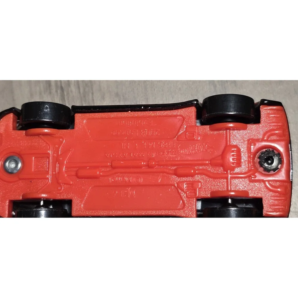 2008 Lancer Evolution EVO X 10 Black Red Advan 2020 HW Speed Graphics‎ 1/10